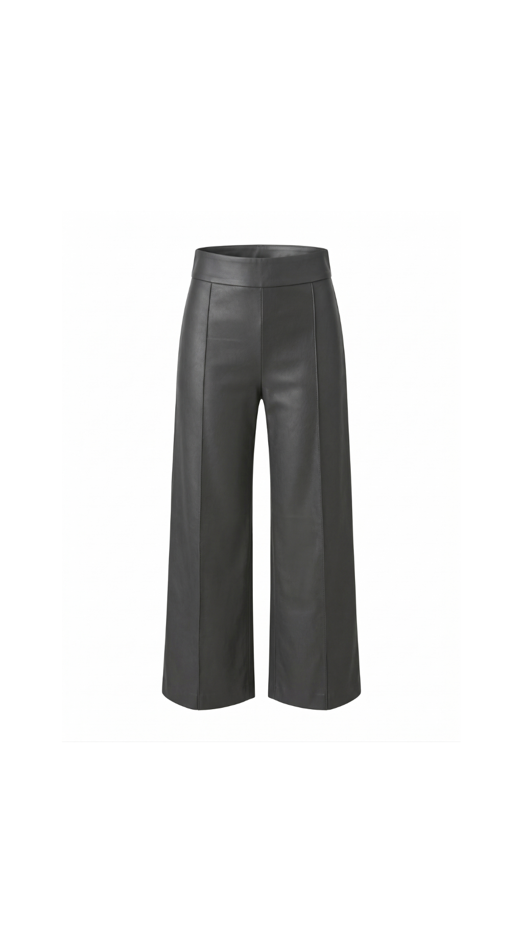 PANTALON RECTO EFECTO CUERO