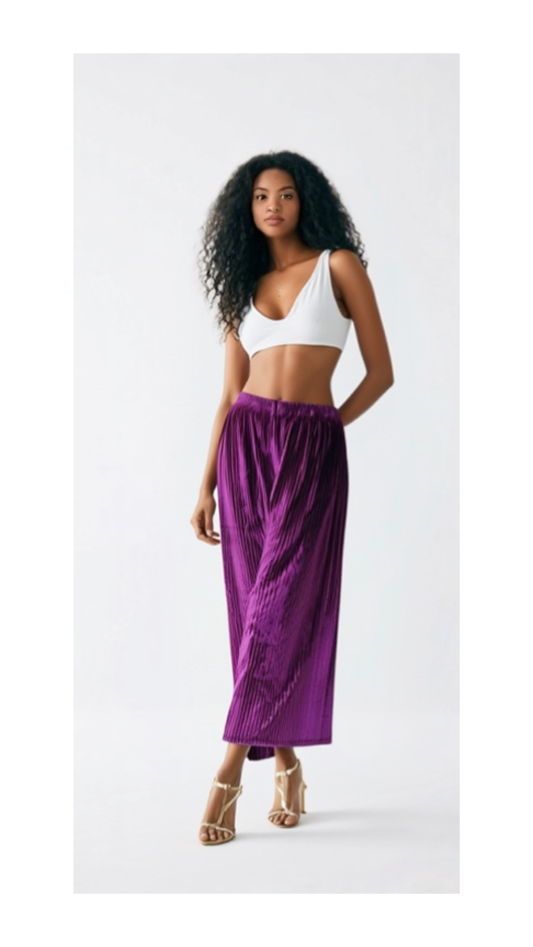 Pantalon Petite Terciopelo Borgona