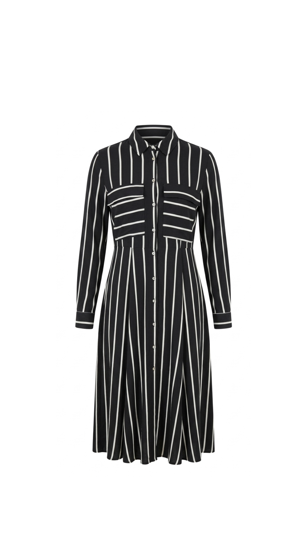VESTIDO RAYAS CHALIS LARGO