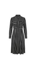 VESTIDO RAYAS CHALIS LARGO
