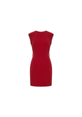 Vestido Borgoña Drapeado