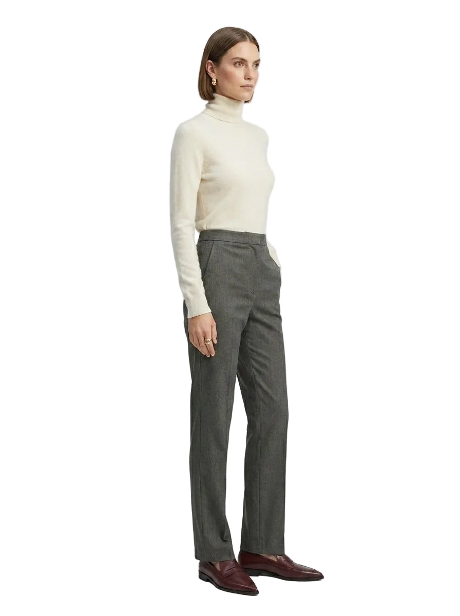 Pantalón Slim Sastre Gris Marengo