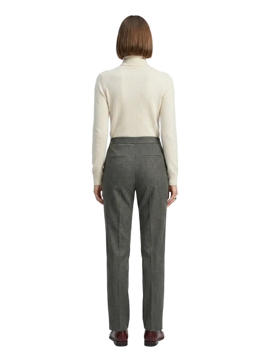 Pantalón Slim Sastre Gris Marengo