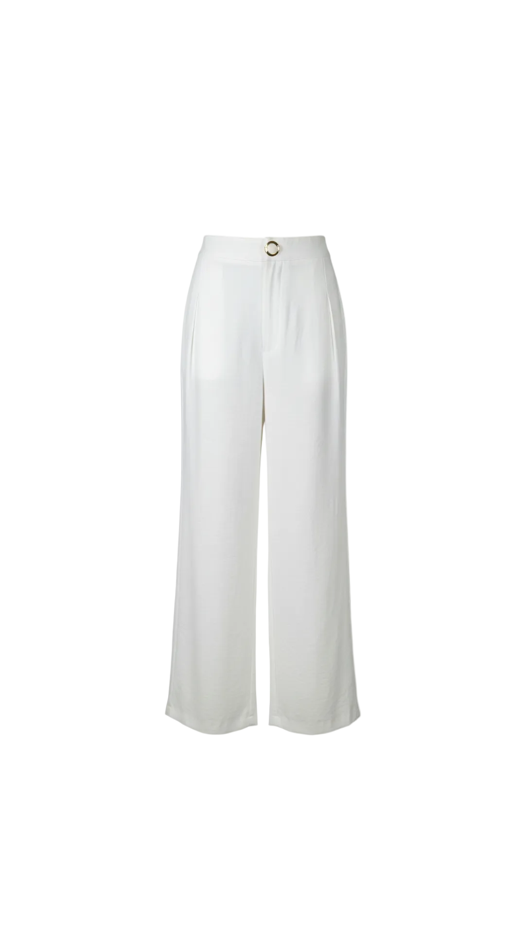Pantalón bota ancha blanco