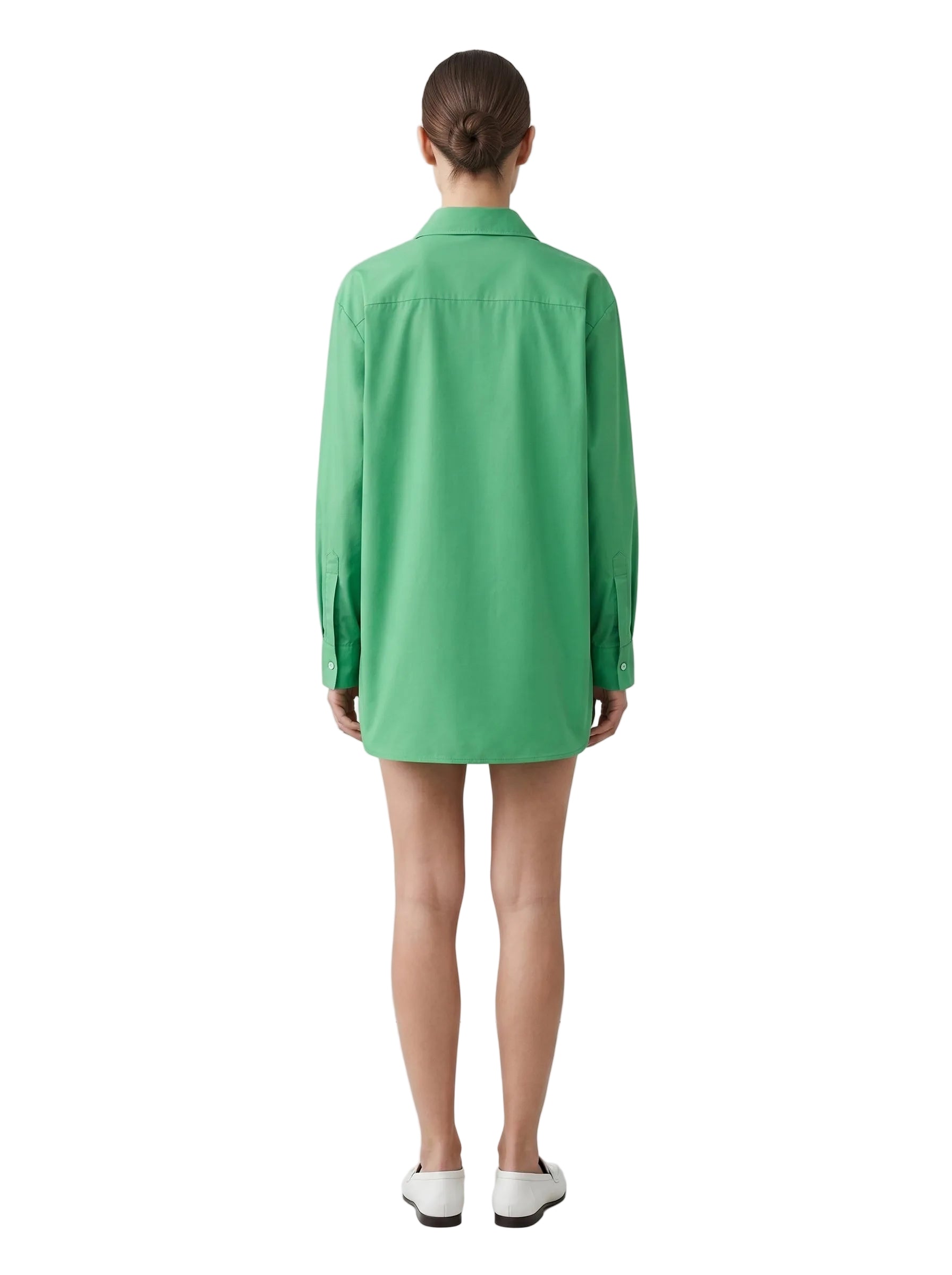 Camisa Oversize Verde Esmeralda
