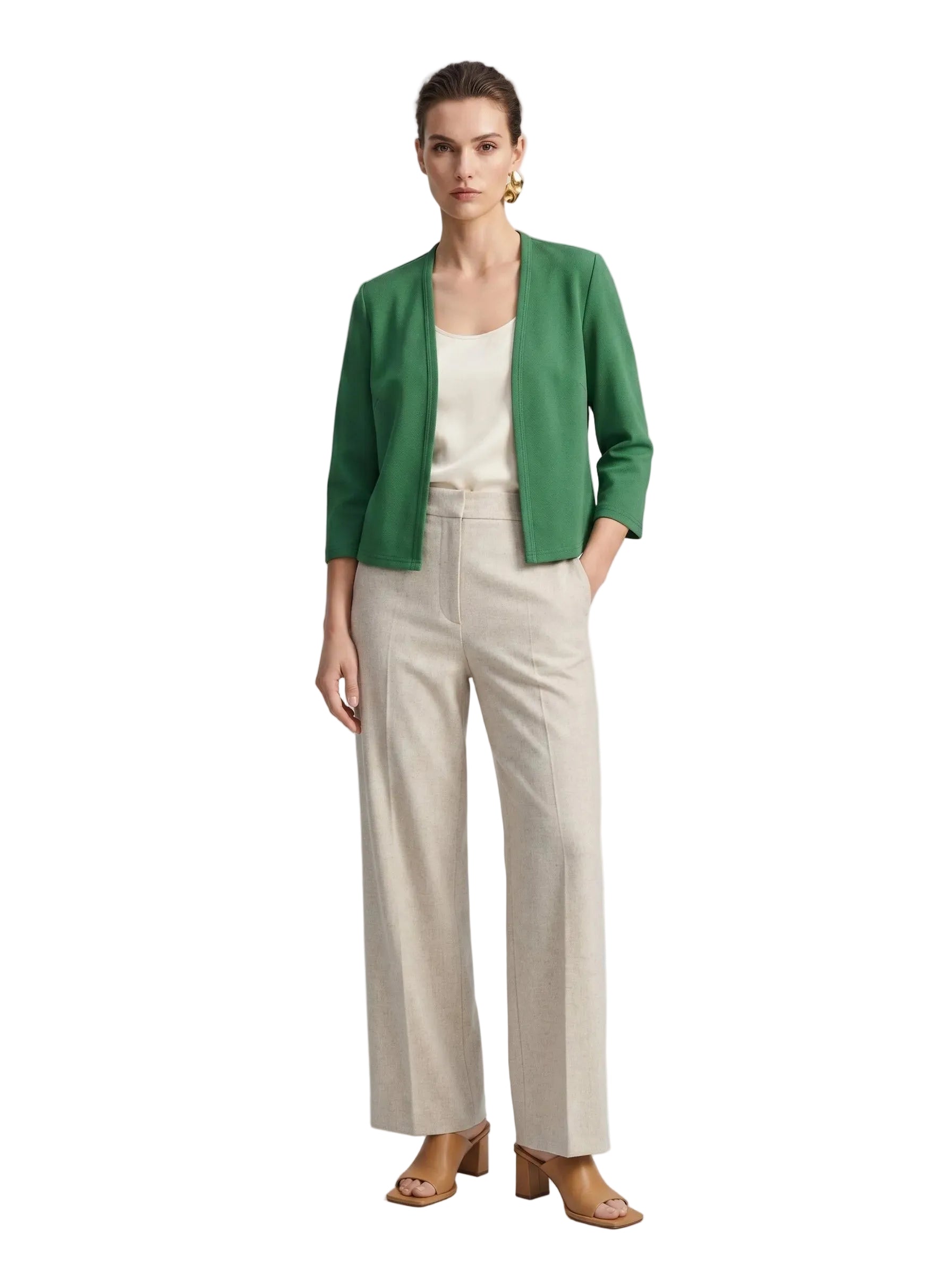 BLAZER VERDE CORTO