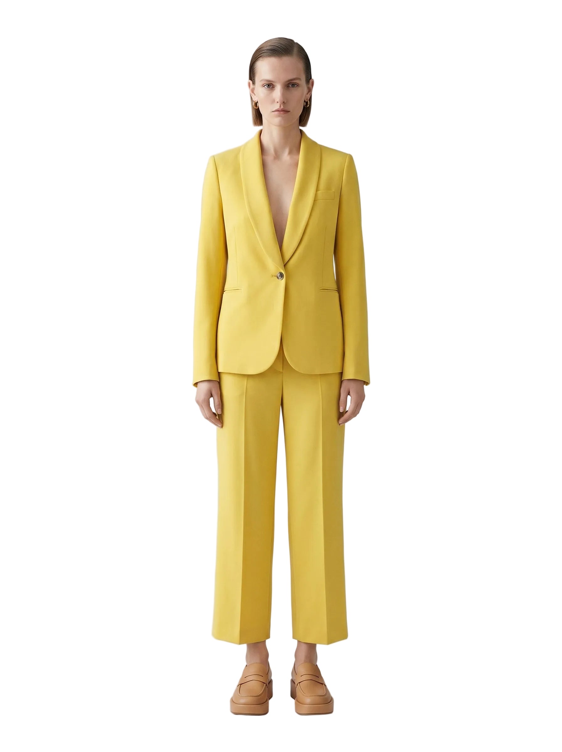 BLAZER AMARILLO PASTEL