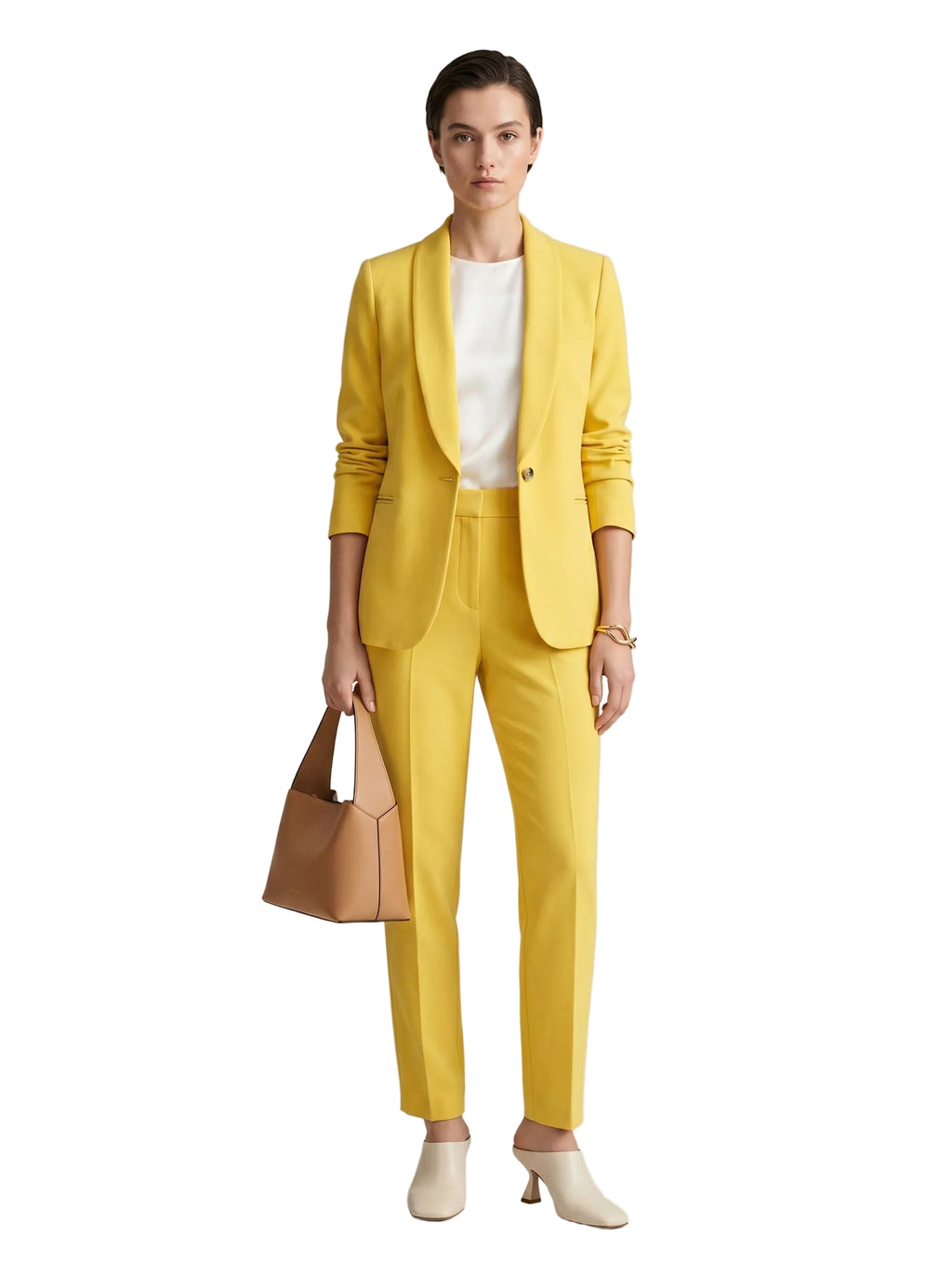 BLAZER AMARILLO PASTEL