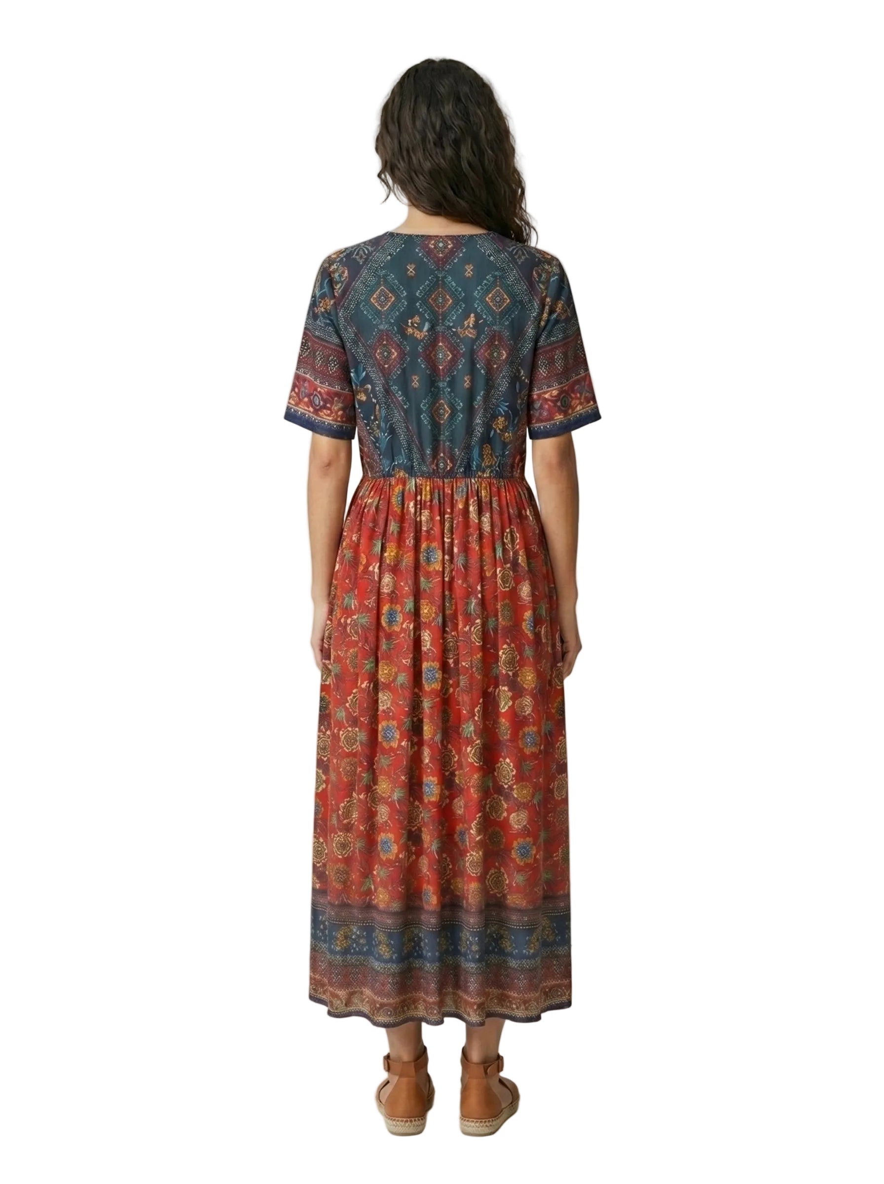 Vestido Jardín Bohemio