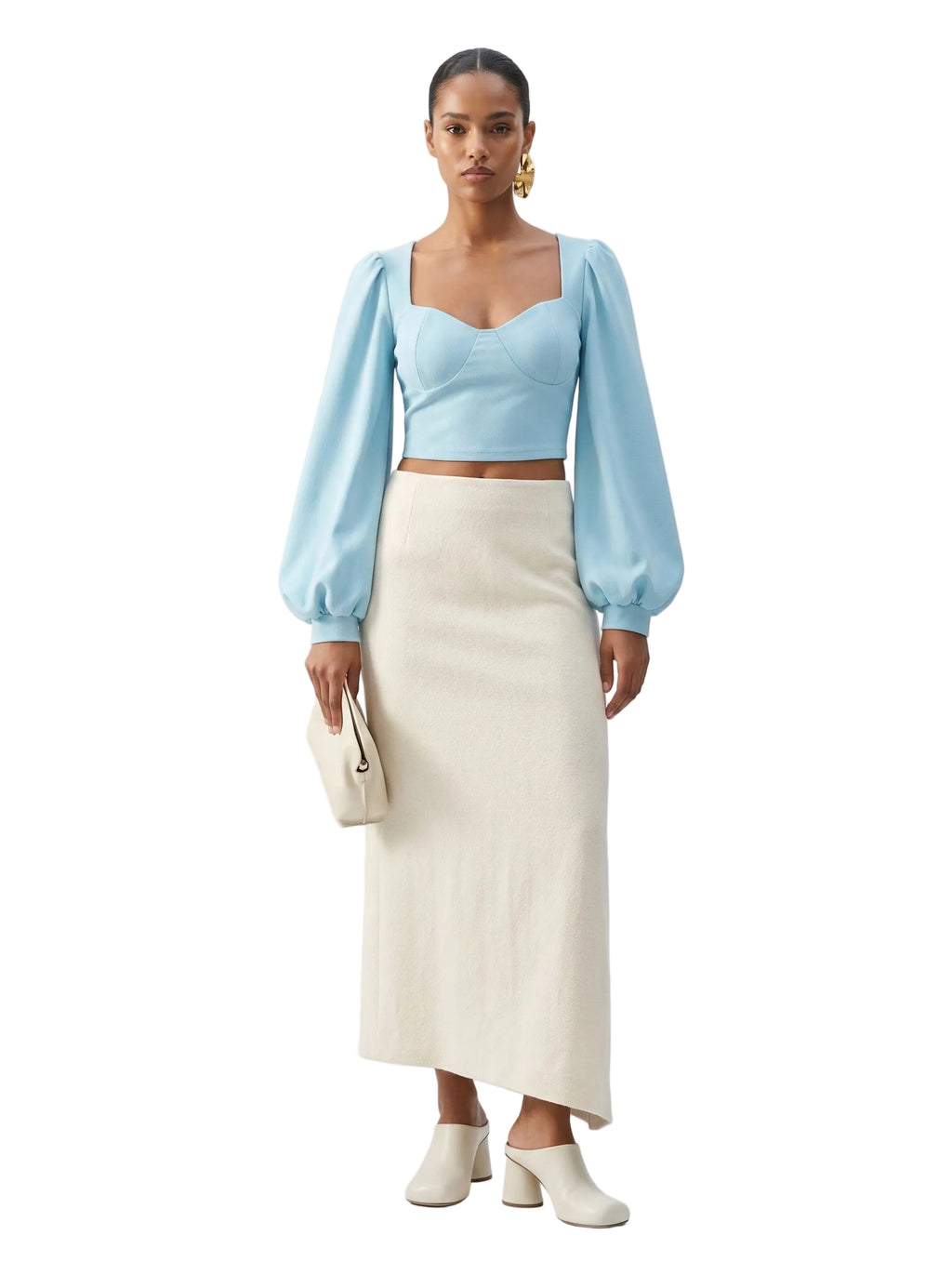 Top Celeste Bustier Manga Puff