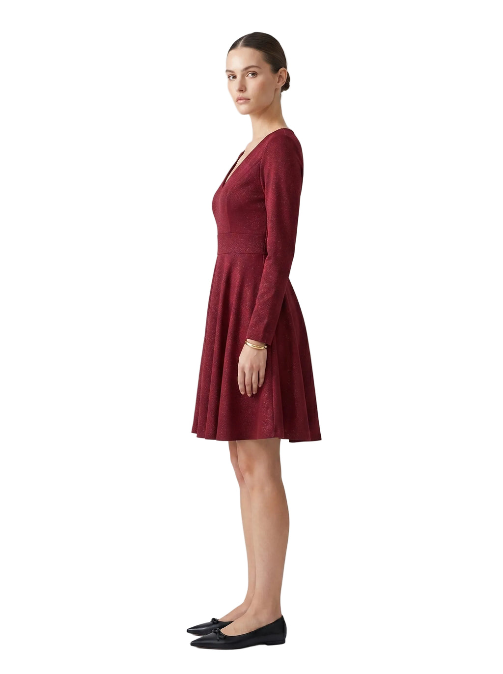 Vestido Rubí Skater Choker