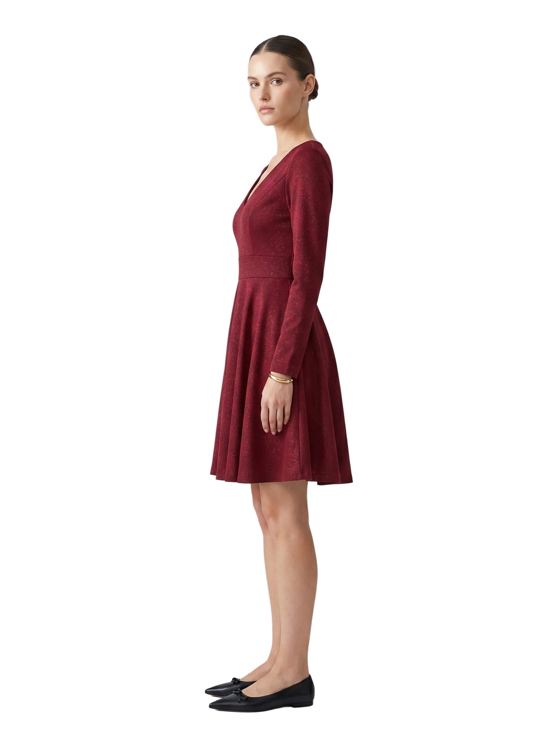 Vestido Rubí Skater Choker
