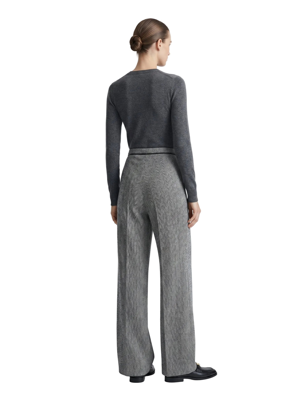 PANTALON HERRINGBONE