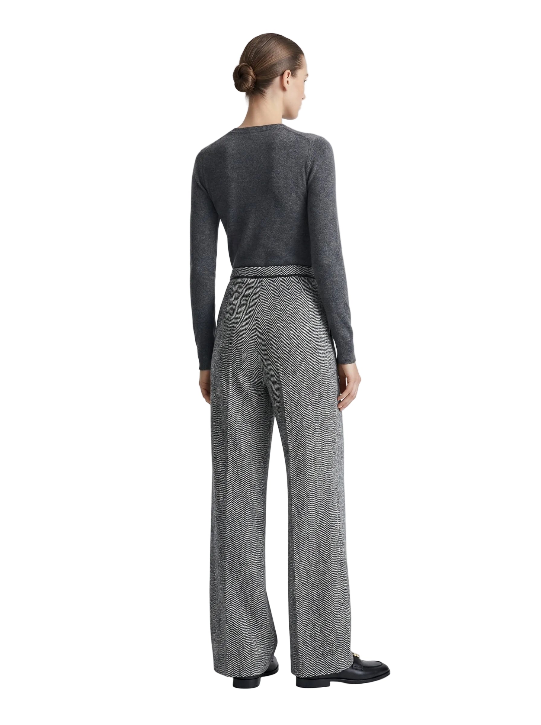 PANTALON HERRINGBONE