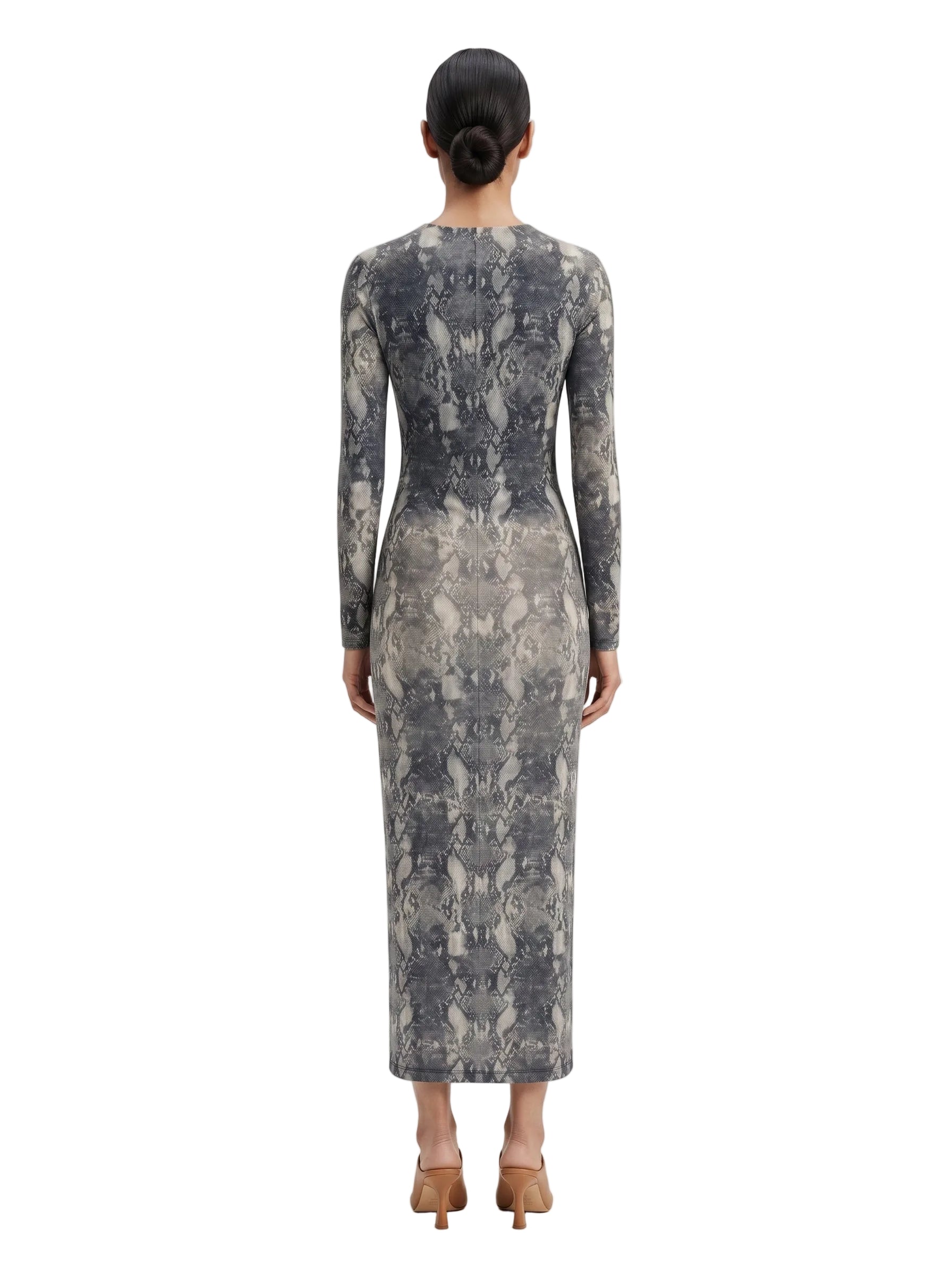 VESTIDO SNAKE MAXI