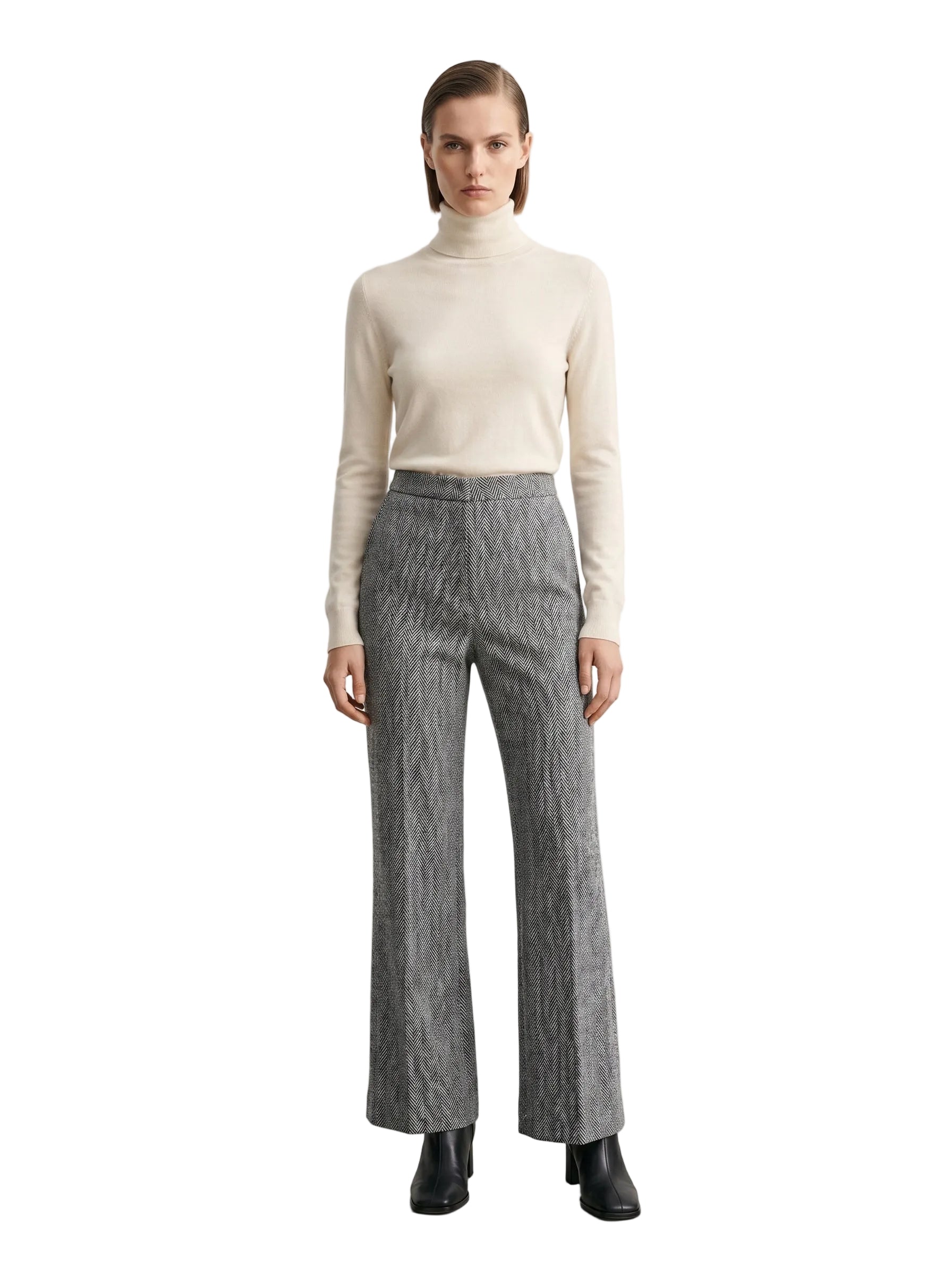 PANTALON HERRINGBONE