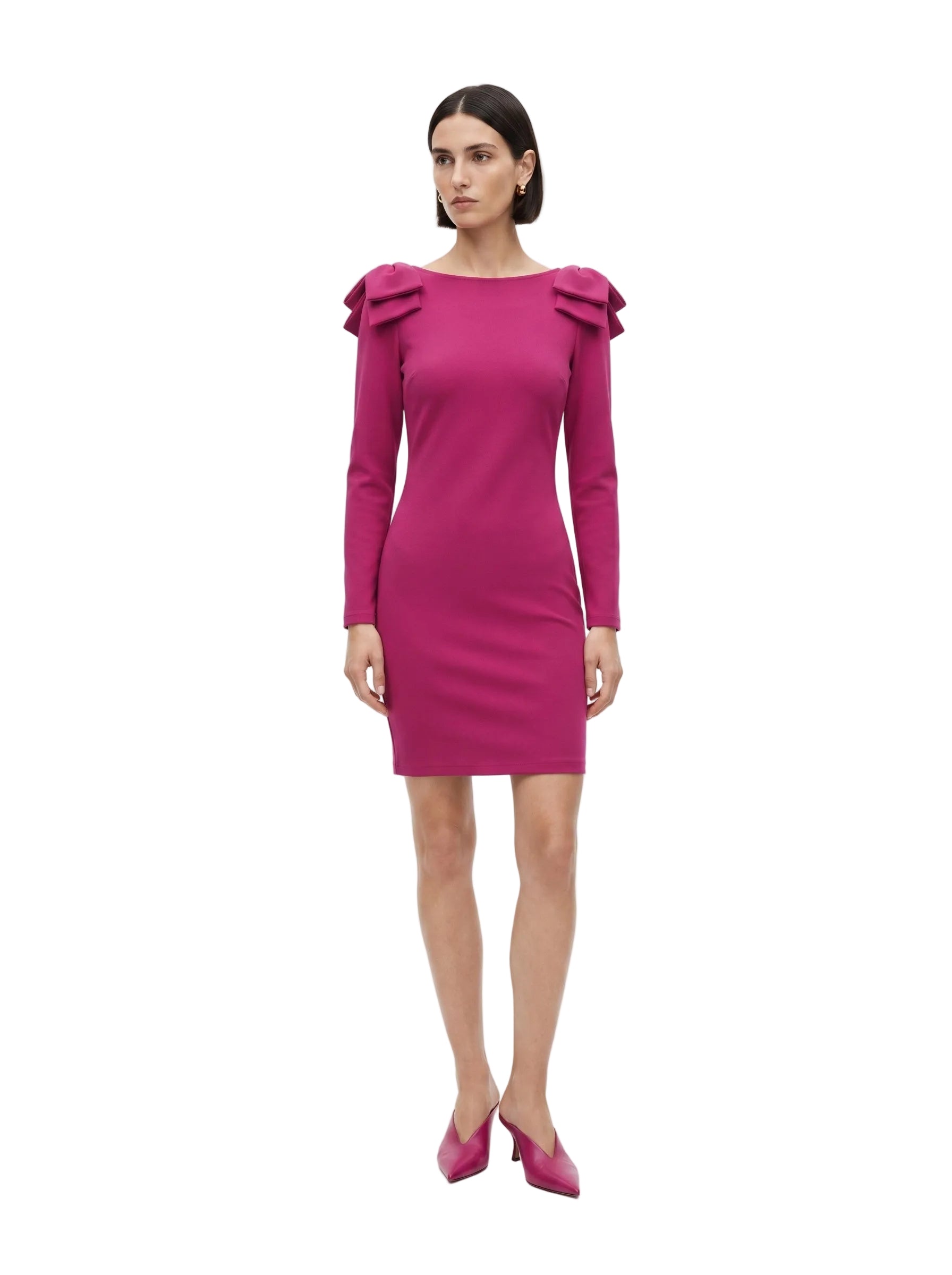 Vestido Mini con Lazos en Hombros
