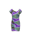 VESTIDO PSYCHO DRAPE