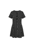 Vestido Lunares Retro Botonado
