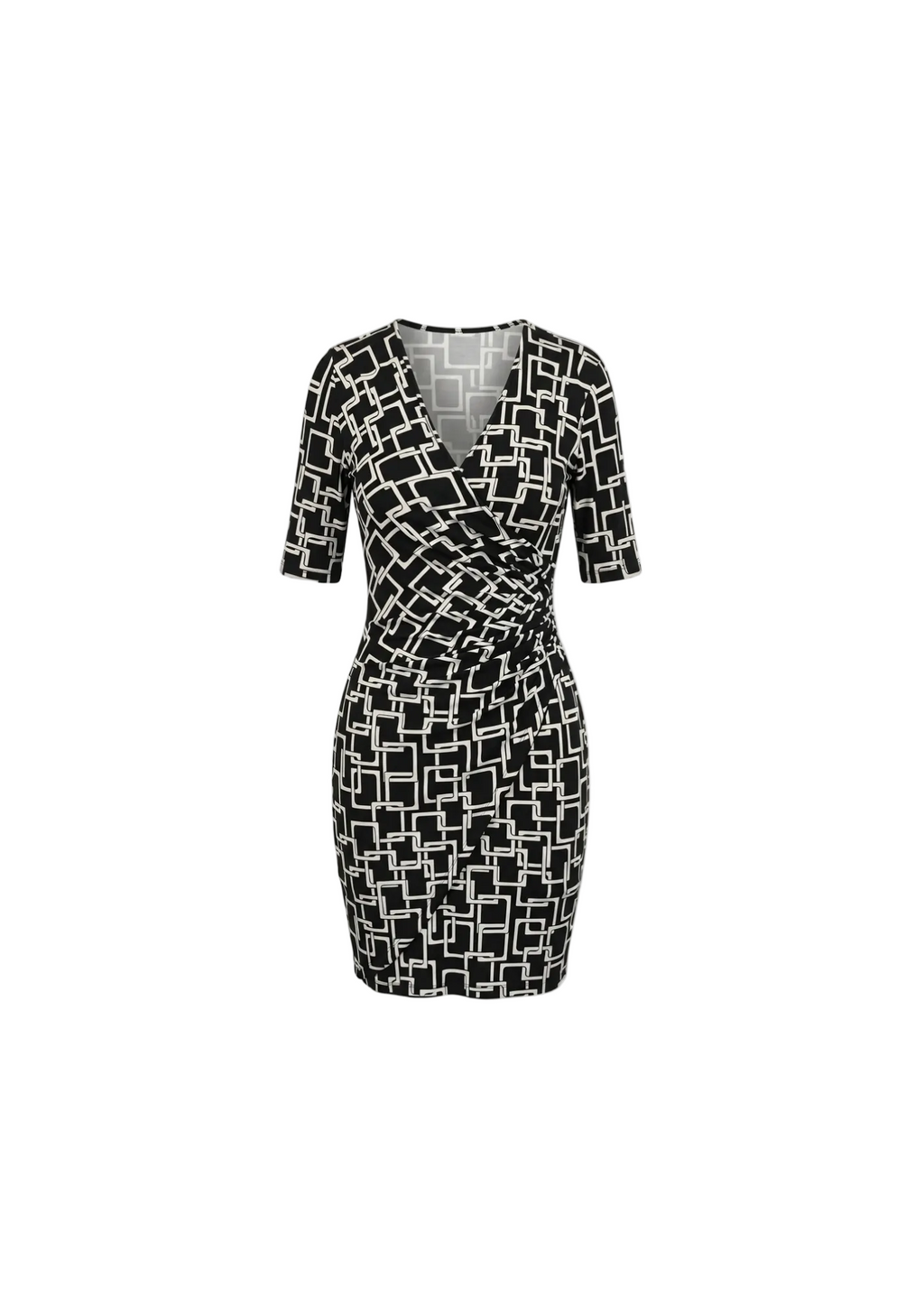 VESTIDO GEO WRAP