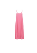 Vestido Maxi Plisado Rosa