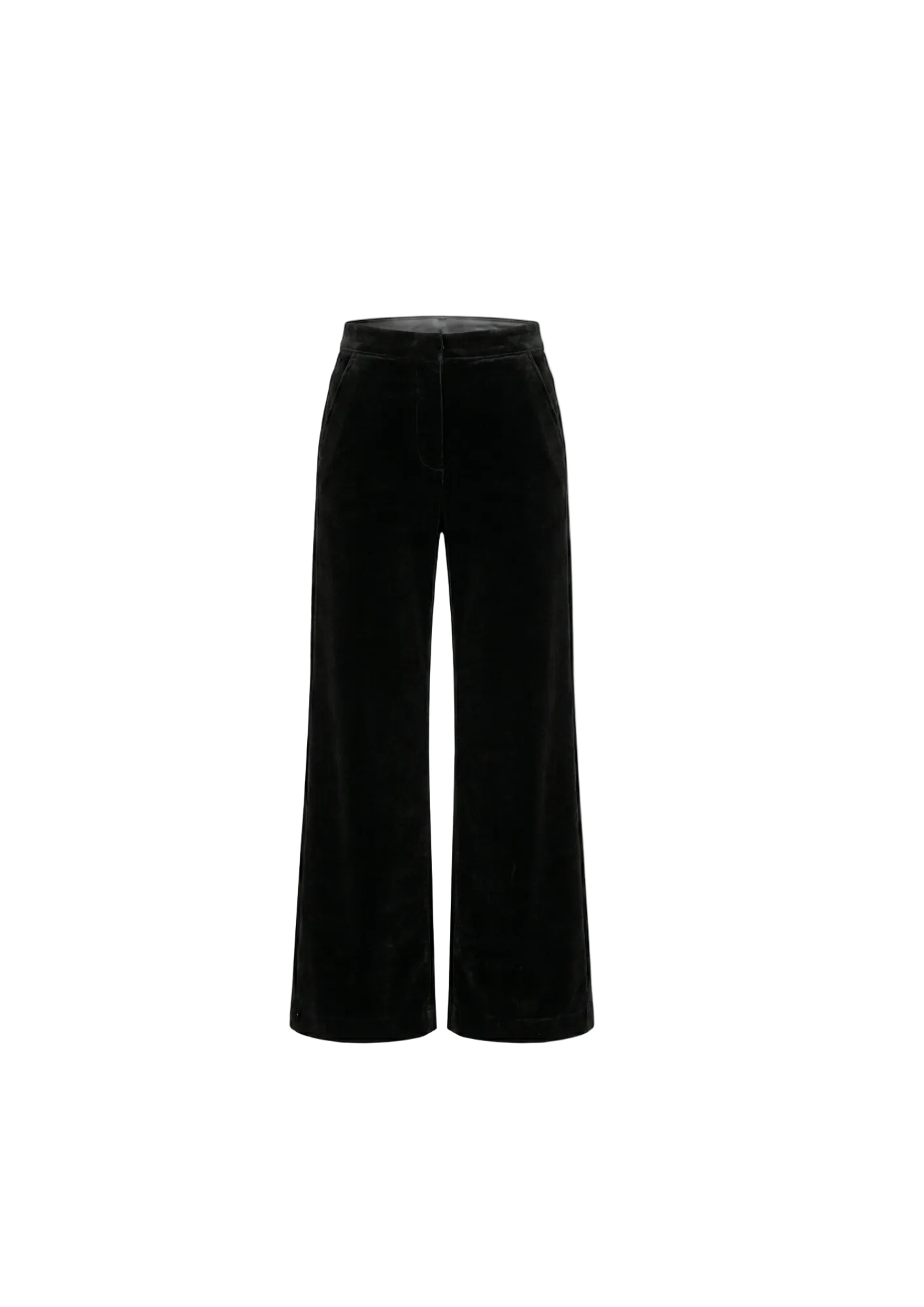 Pantalón Wide Leg Terciopelo Noir