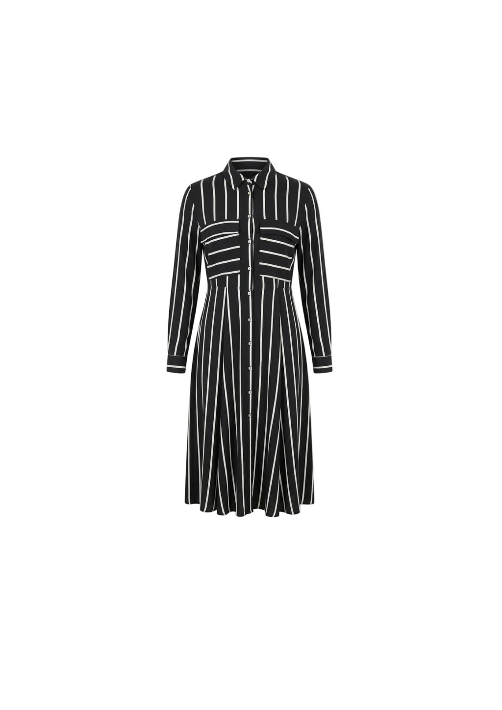 Vestido Camisero Rayas Clásicas