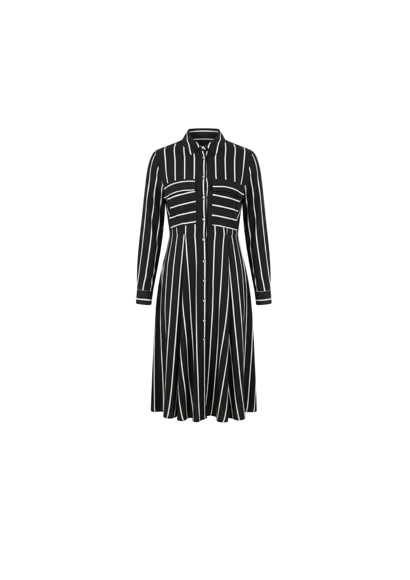 Vestido Camisero Rayas Clásicas