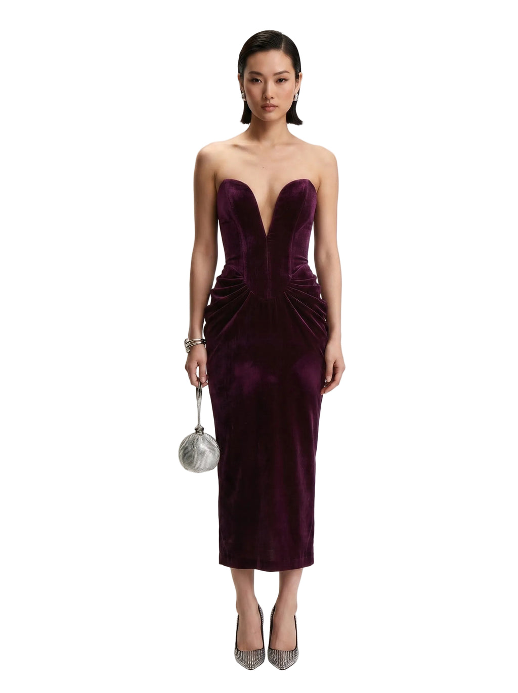 Vestido Mersedes Ciruela