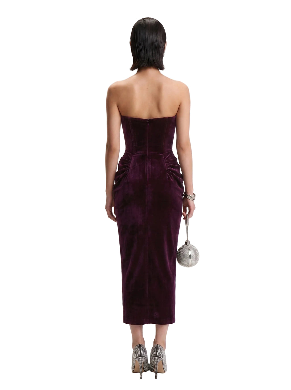 Vestido Mersedes Ciruela