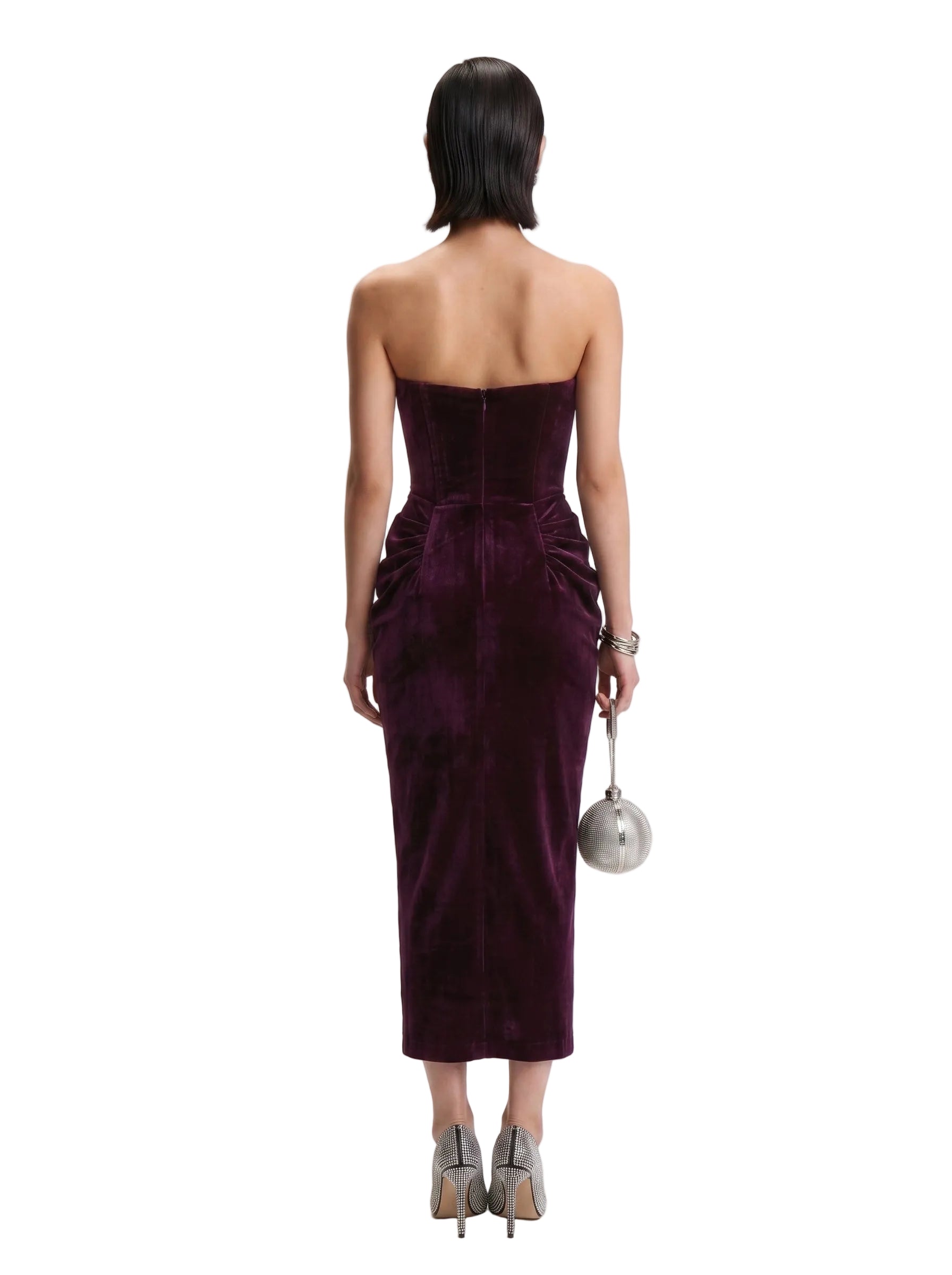 Vestido Mersedes Ciruela