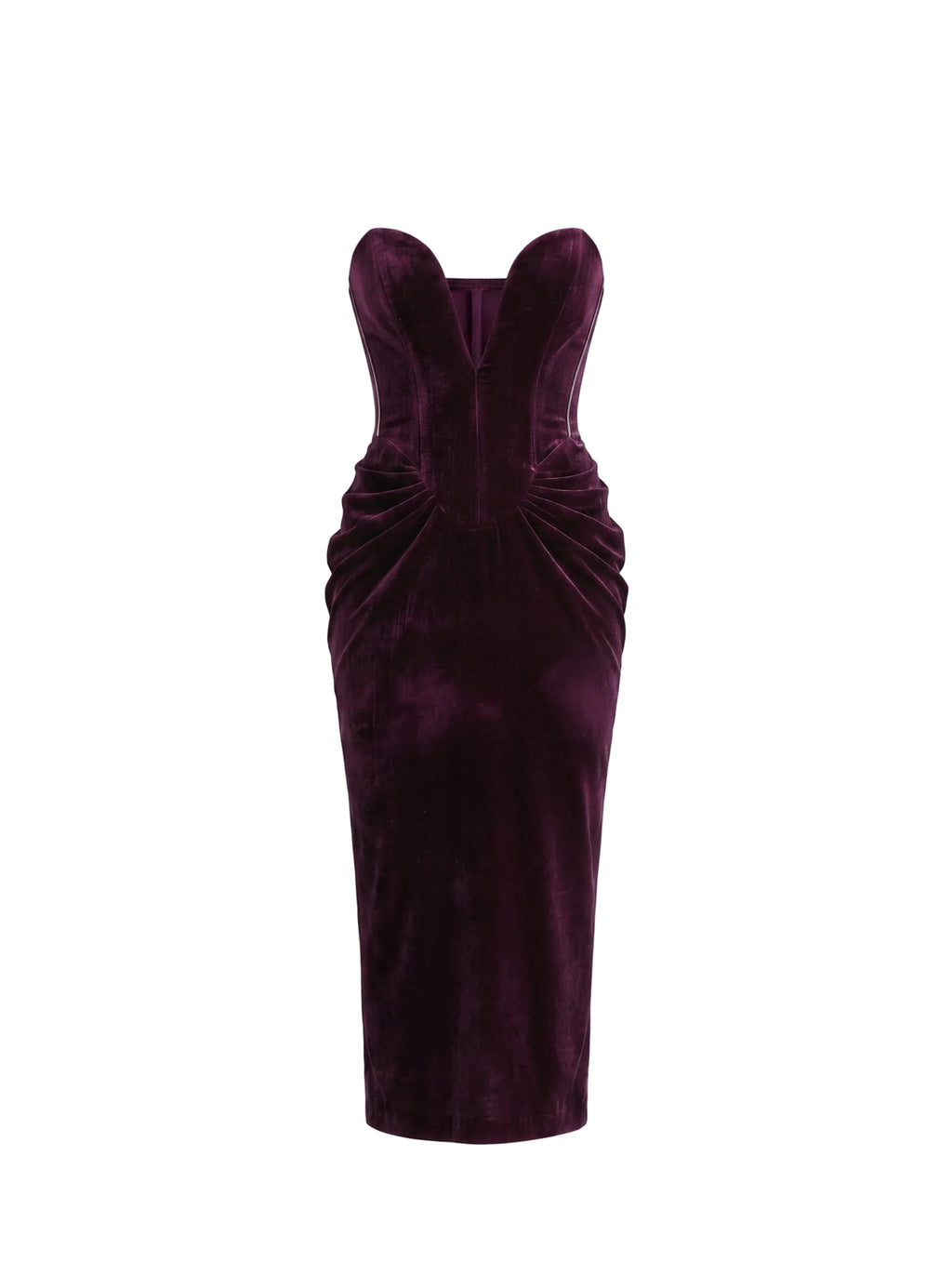 Vestido Mersedes Ciruela