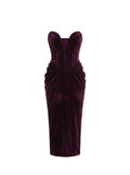 Vestido Mersedes Ciruela