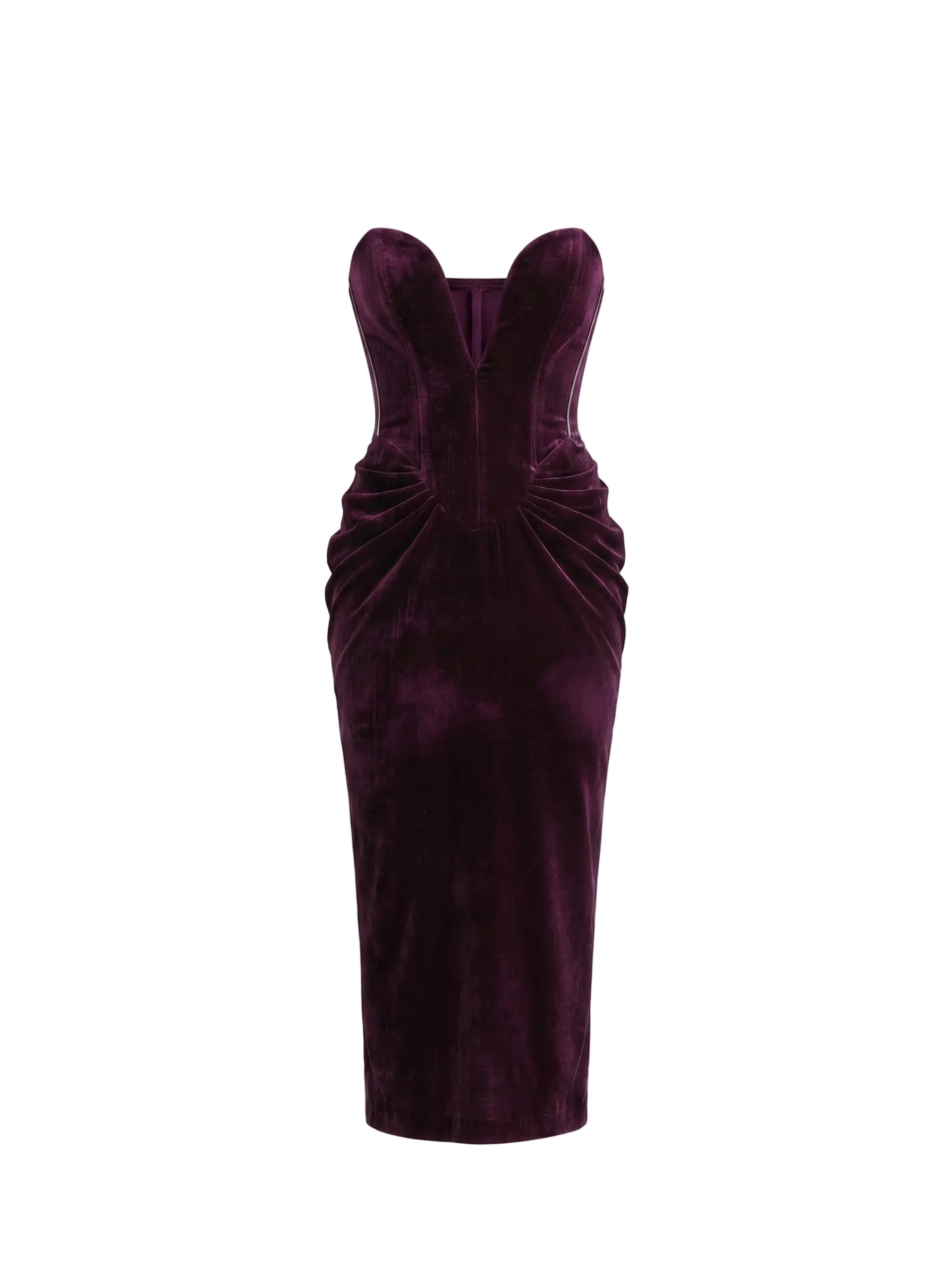 Vestido Mersedes Ciruela