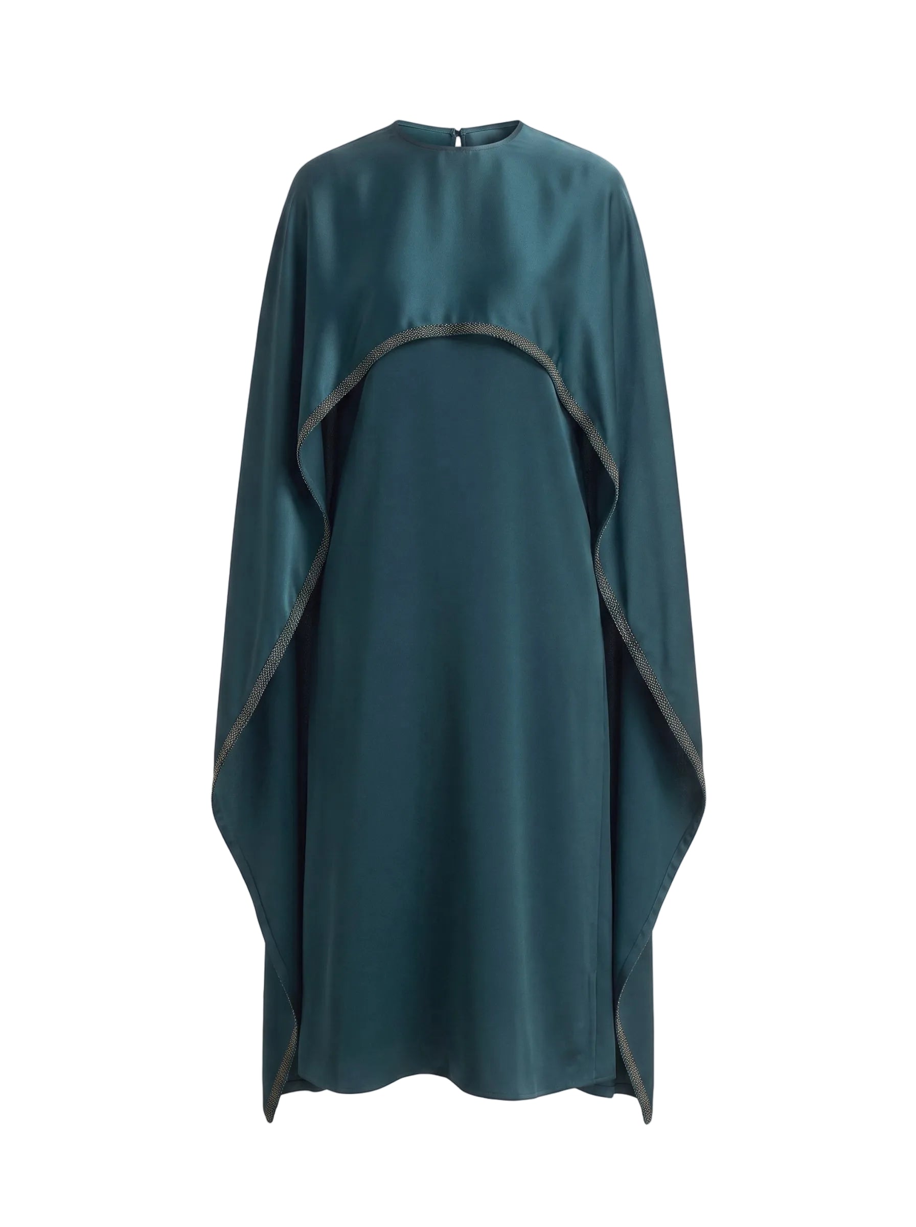Vestido Osanna Verde Petróleo