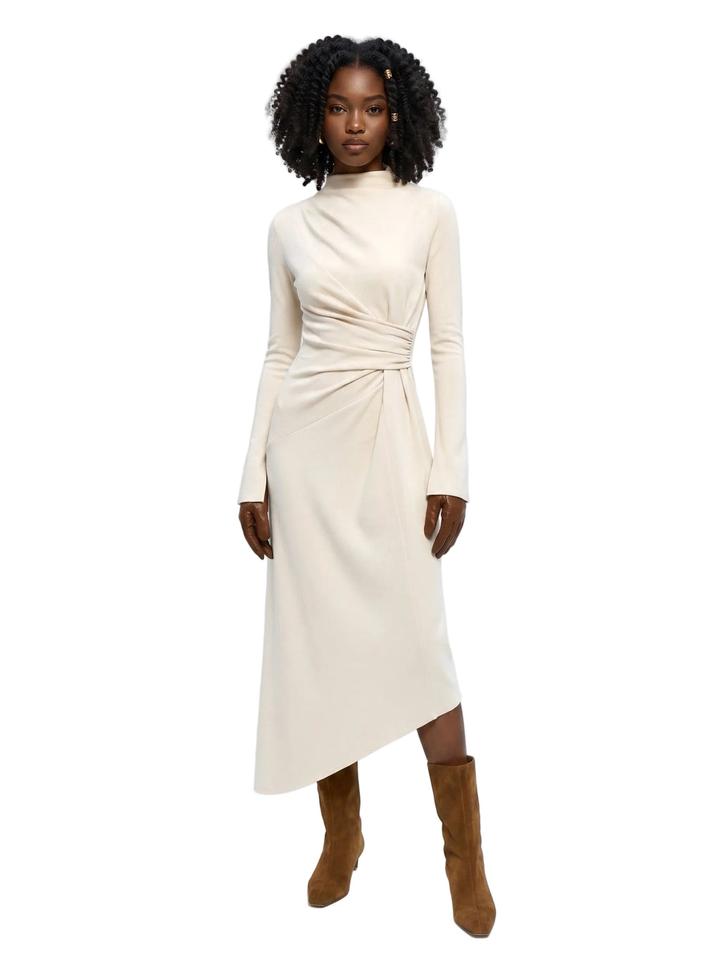 Vestido Yunella Crema