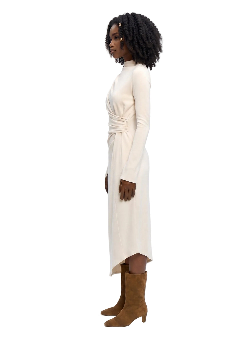 Vestido Yunella Crema