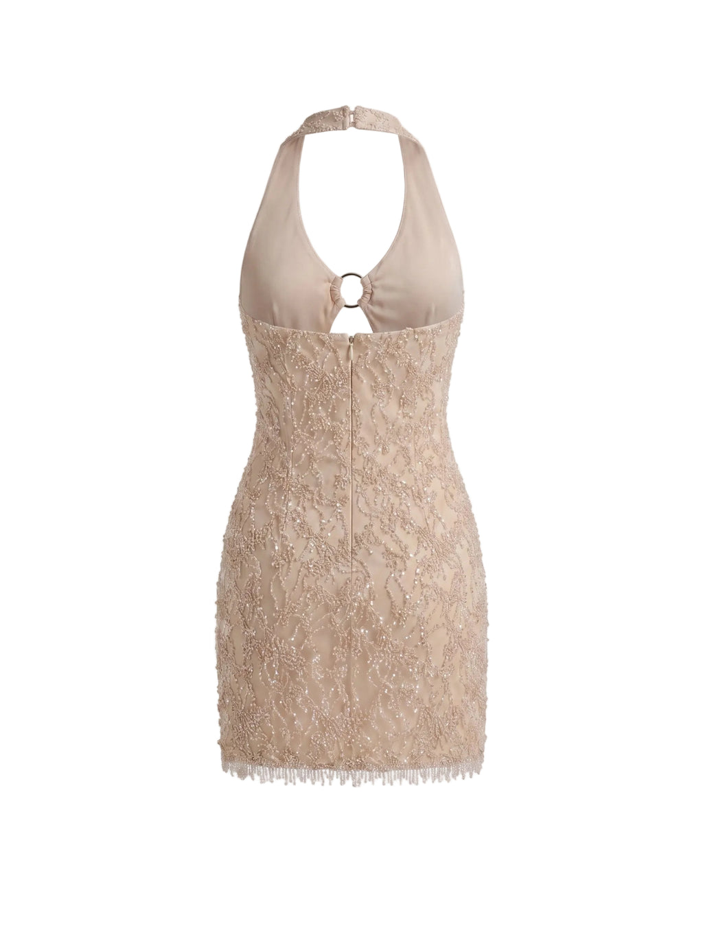 Vestido Alzira Beige Nude