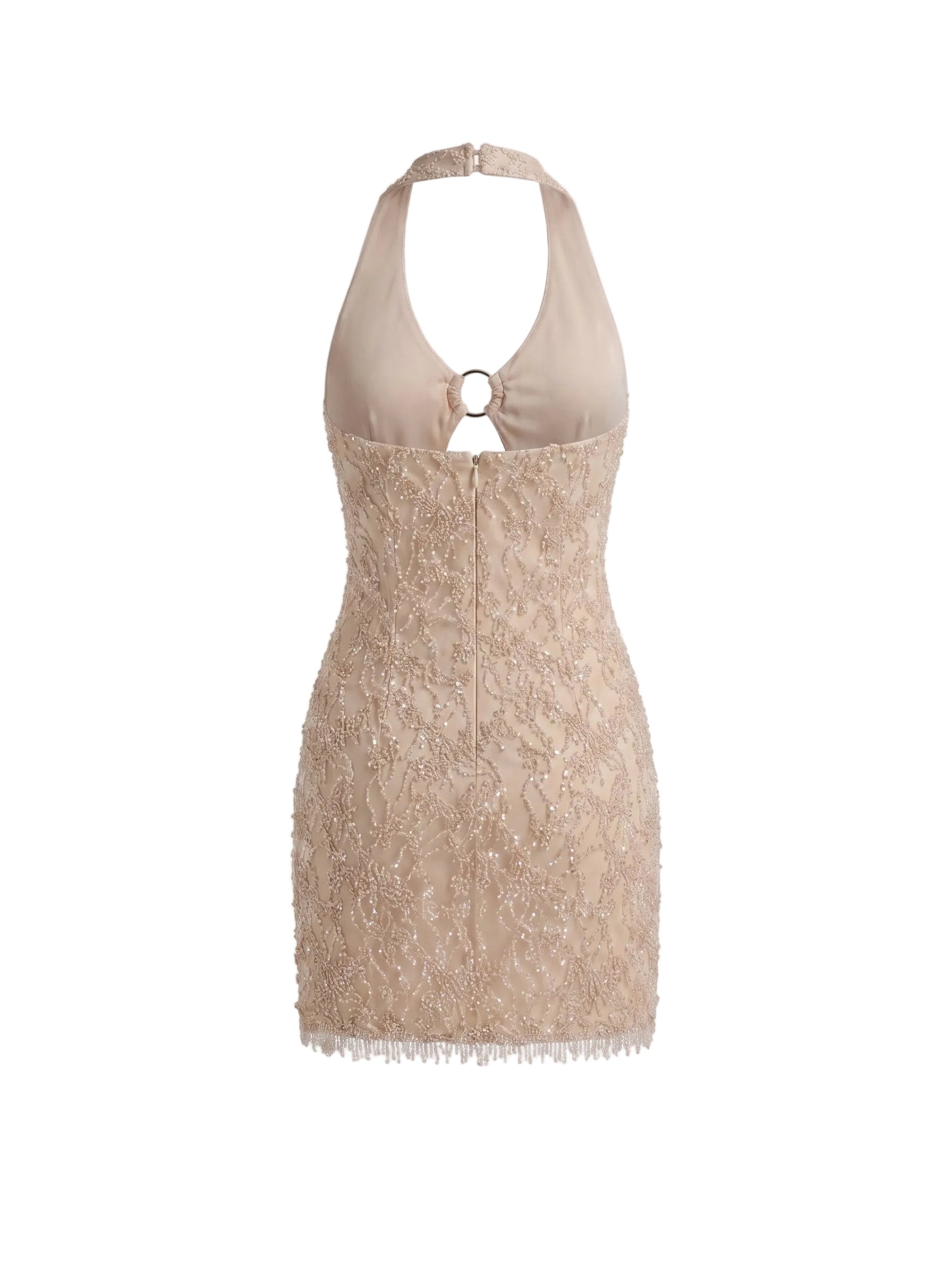 Vestido Alzira Beige Nude