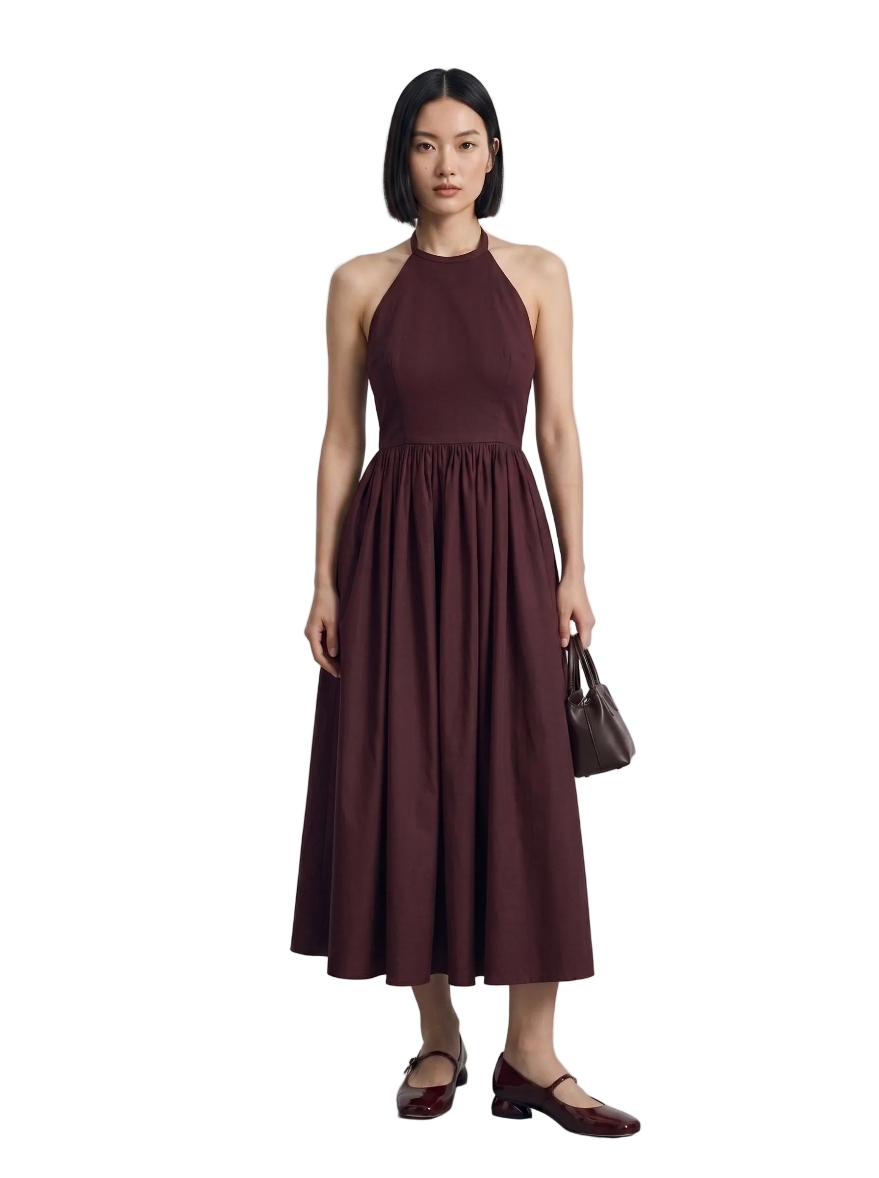 Vestido Dzhuliya Chocolate