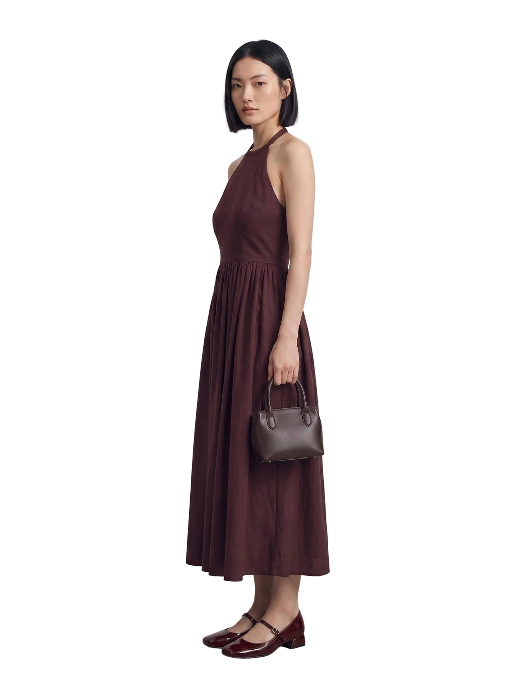 Vestido Dzhuliya Chocolate