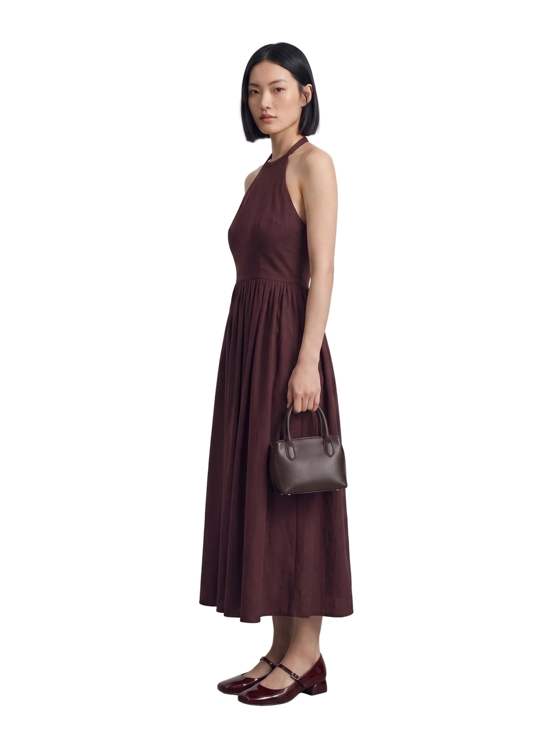 Vestido Dzhuliya Chocolate