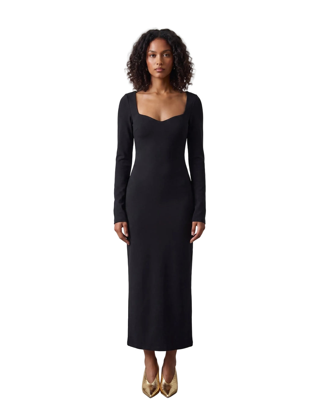 Vestido Sweetheart Noir