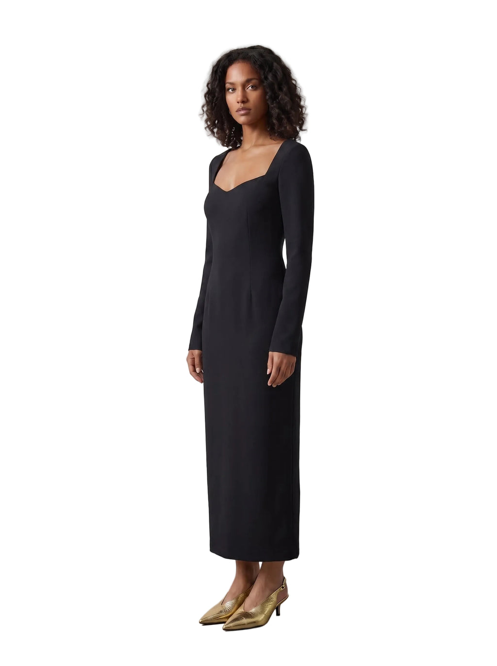 Vestido Sweetheart Noir
