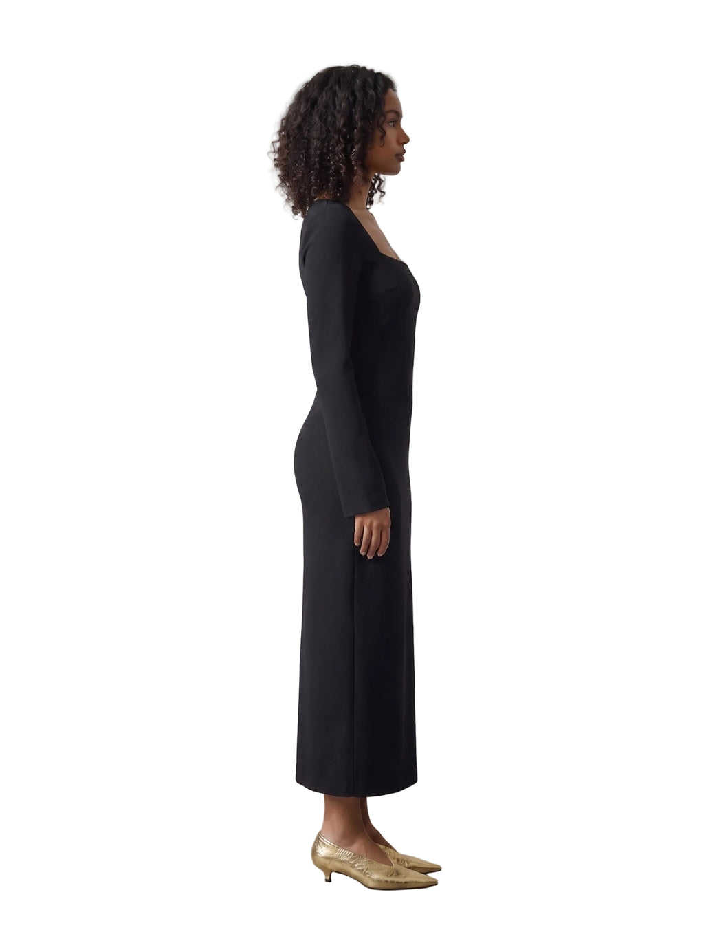 Vestido Sweetheart Noir