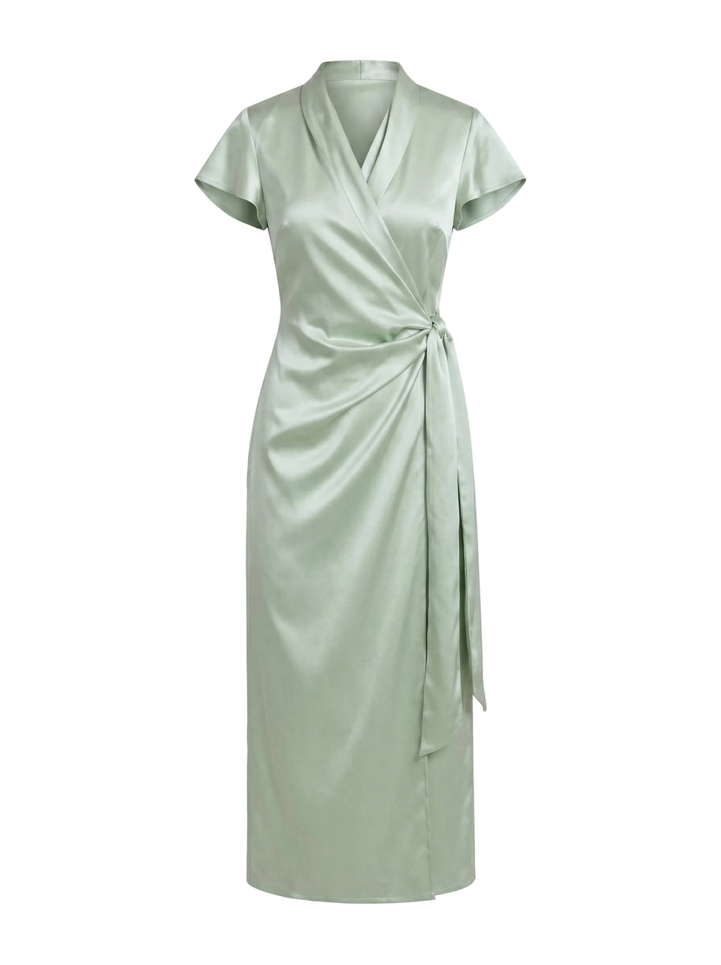 Vestido Wrap Sage