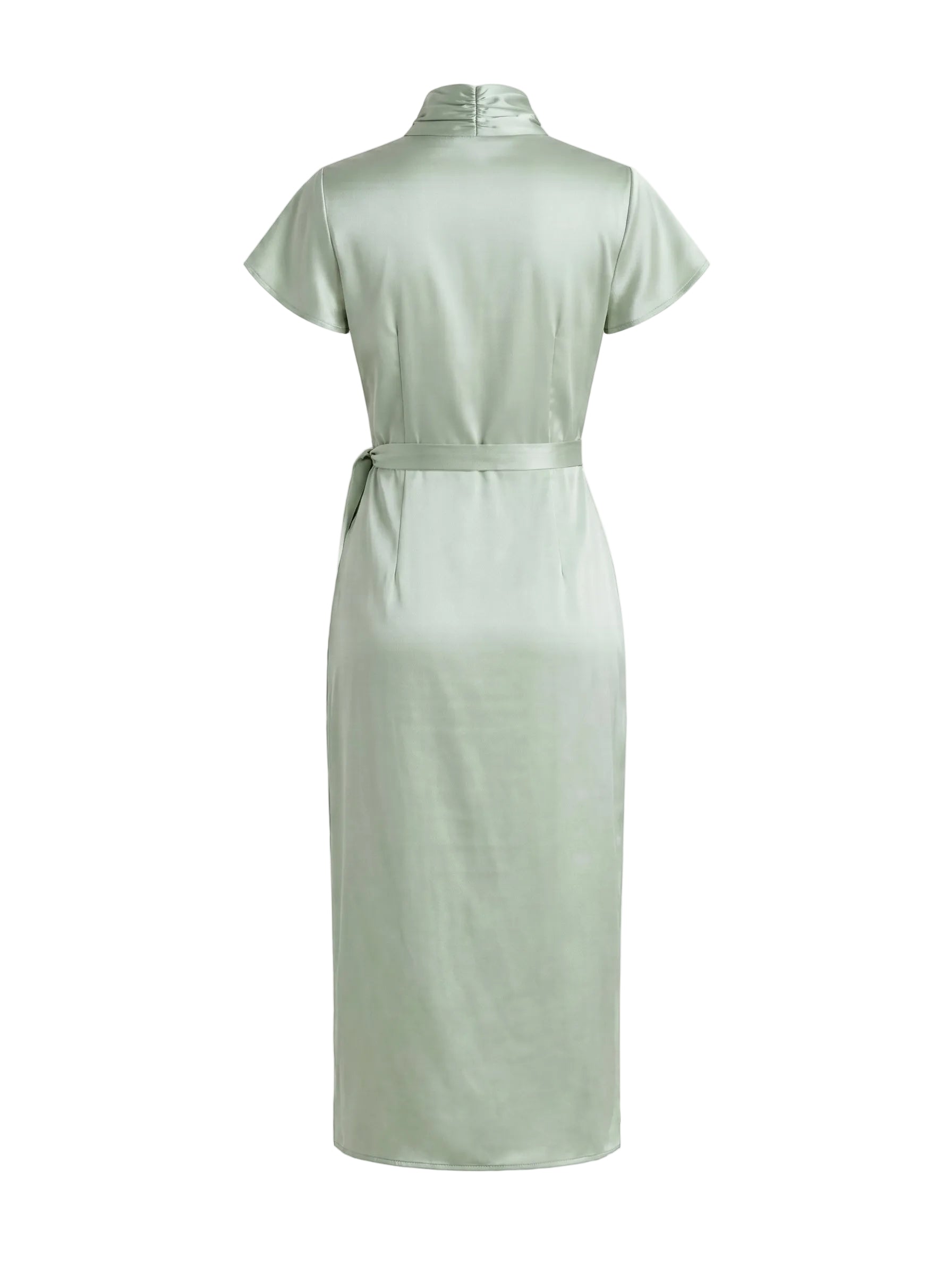Vestido Wrap Sage