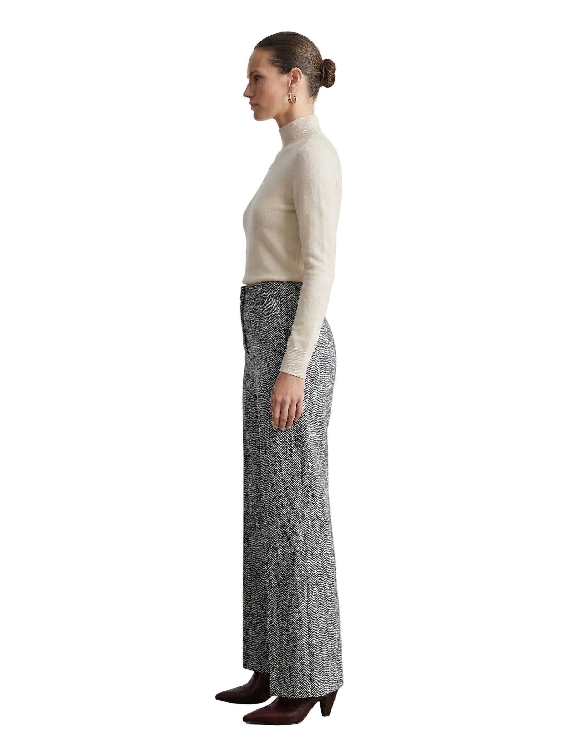 PANTALON HERRINGBONE