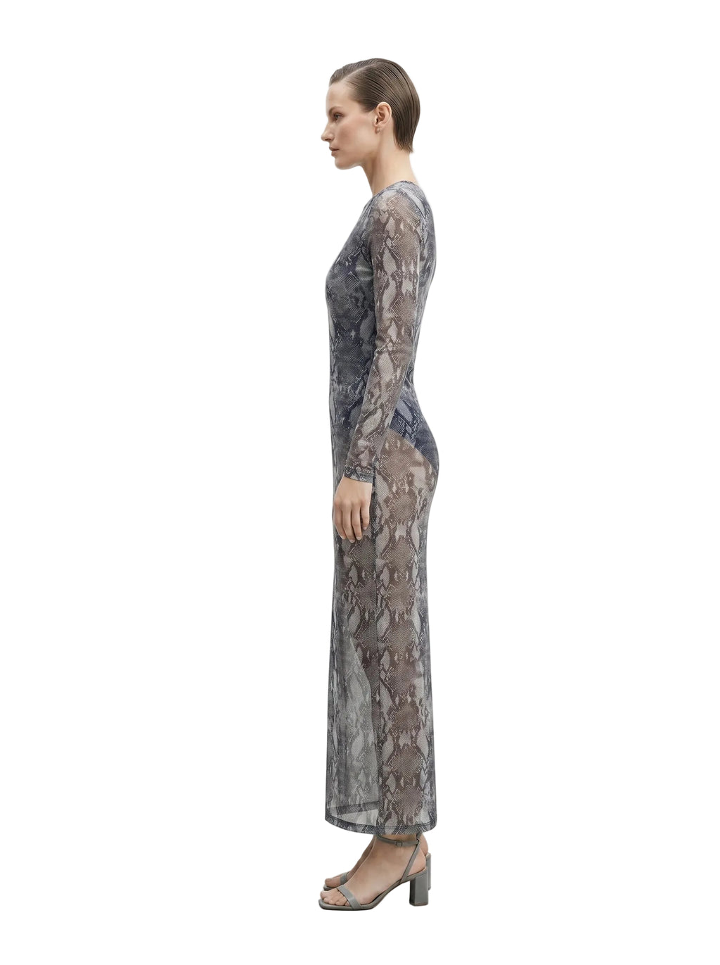 VESTIDO SNAKE MAXI
