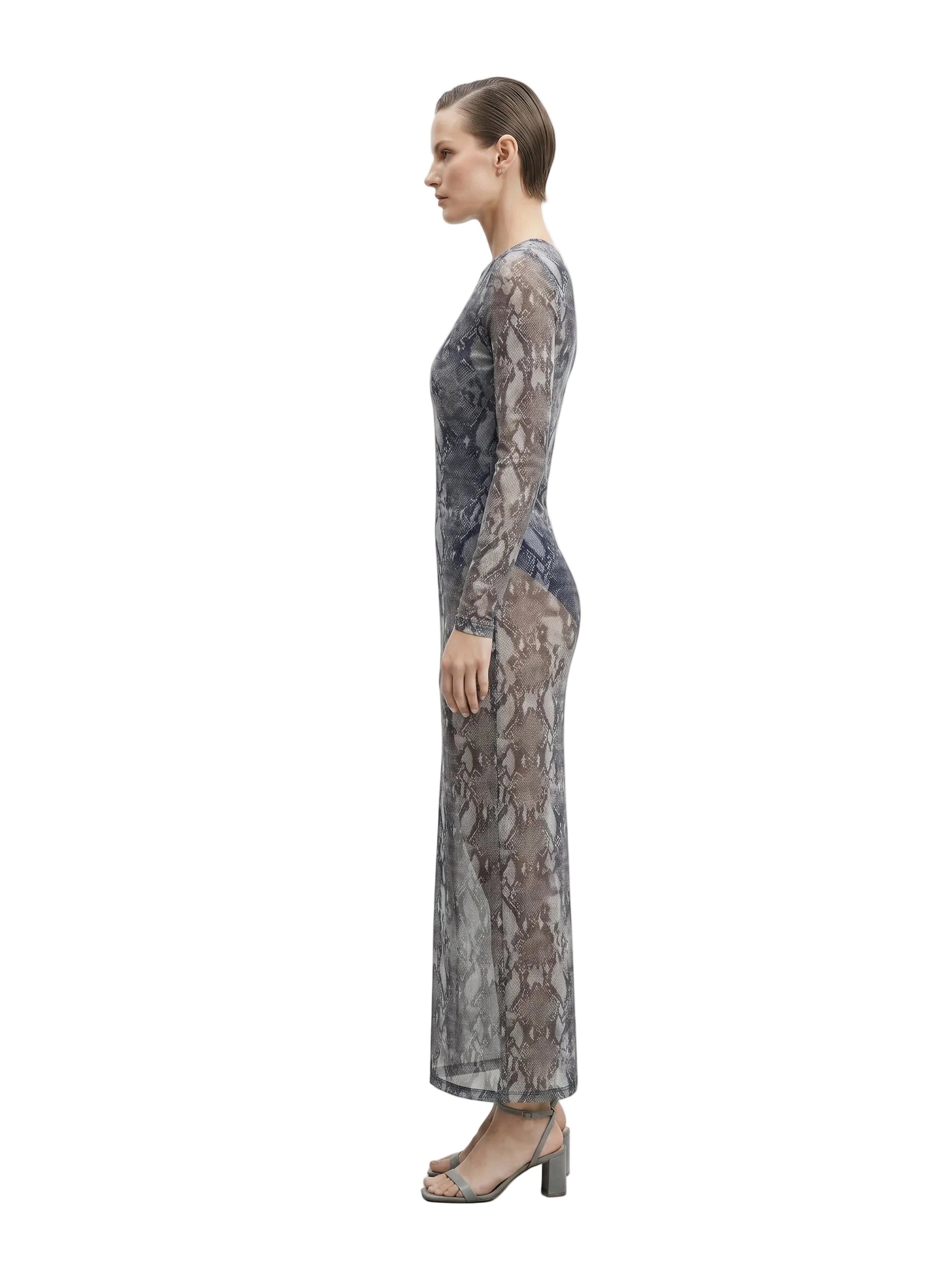 VESTIDO SNAKE MAXI